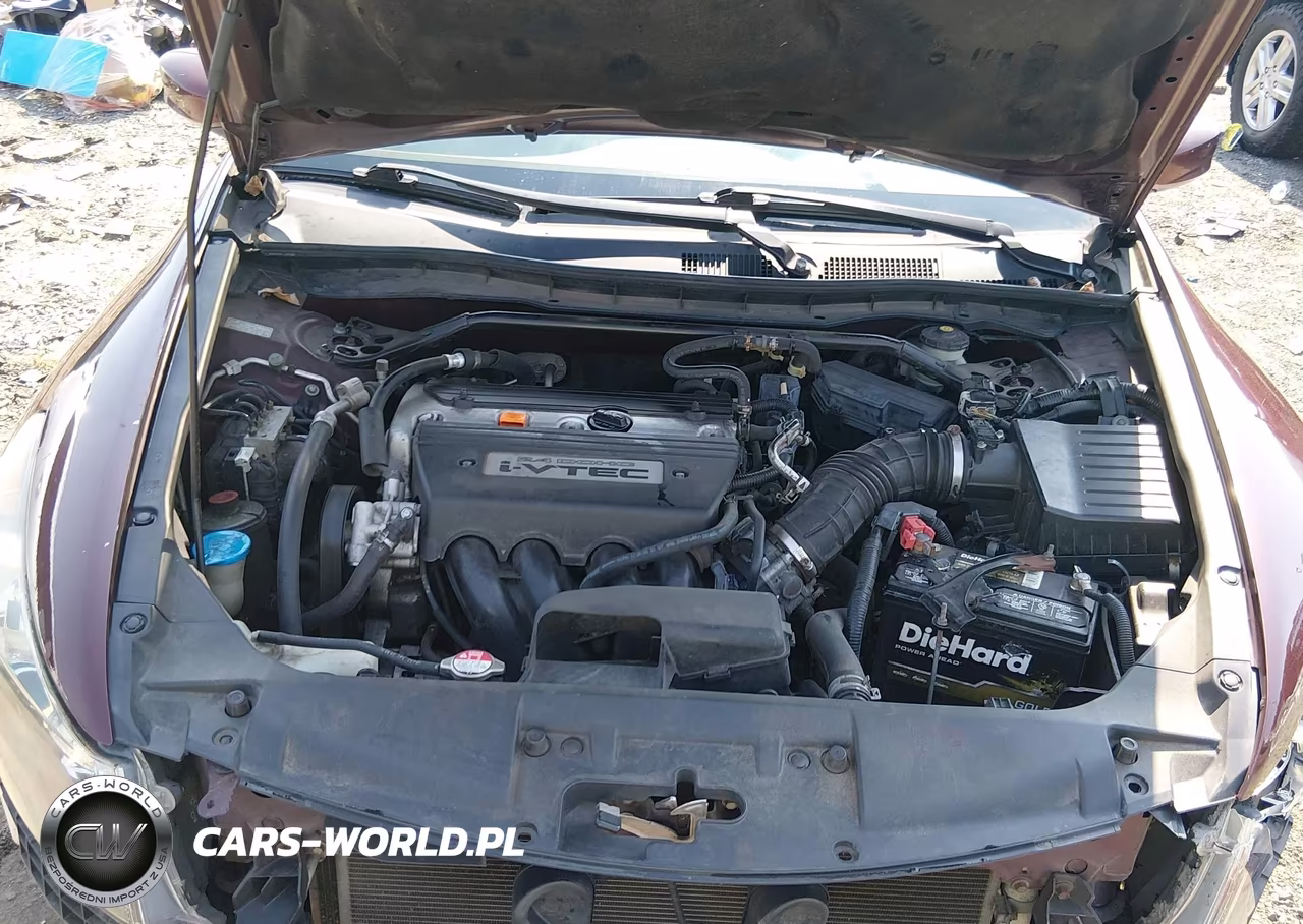 2008 Honda Accord 2.4 Ex-L VIN:JHMCP26808C001224 - 10