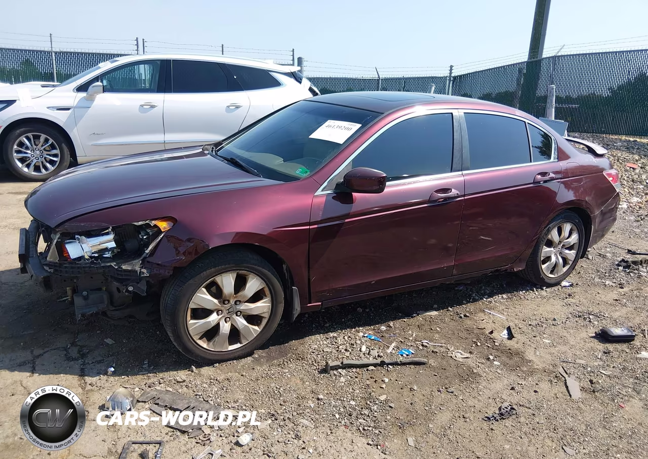 2008 Honda Accord 2.4 Ex-L VIN:JHMCP26808C001224 - 2