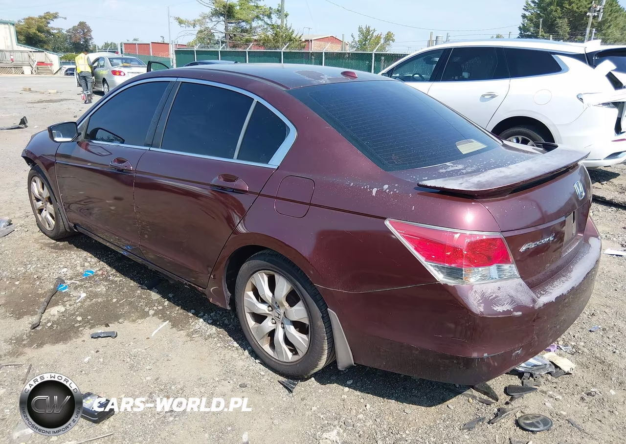 2008 Honda Accord 2.4 Ex-L VIN:JHMCP26808C001224 - 3