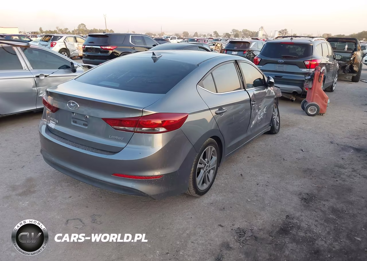 2018 Hyundai Elantra Limited VIN:KMHD84LF3JU565592 - 4