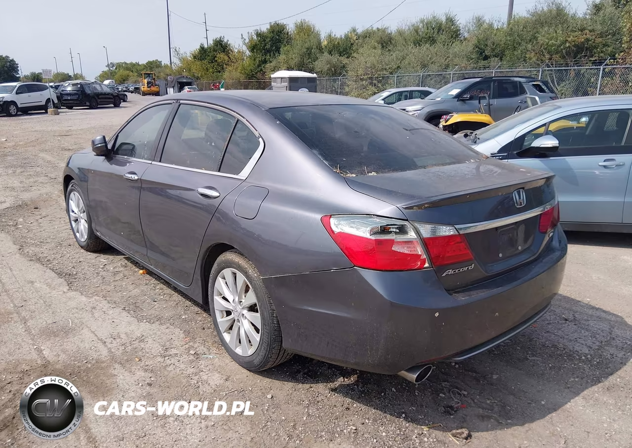 2013 Honda Accord Ex-L V-6 VIN:1HGCR3F88DA011038 - 3