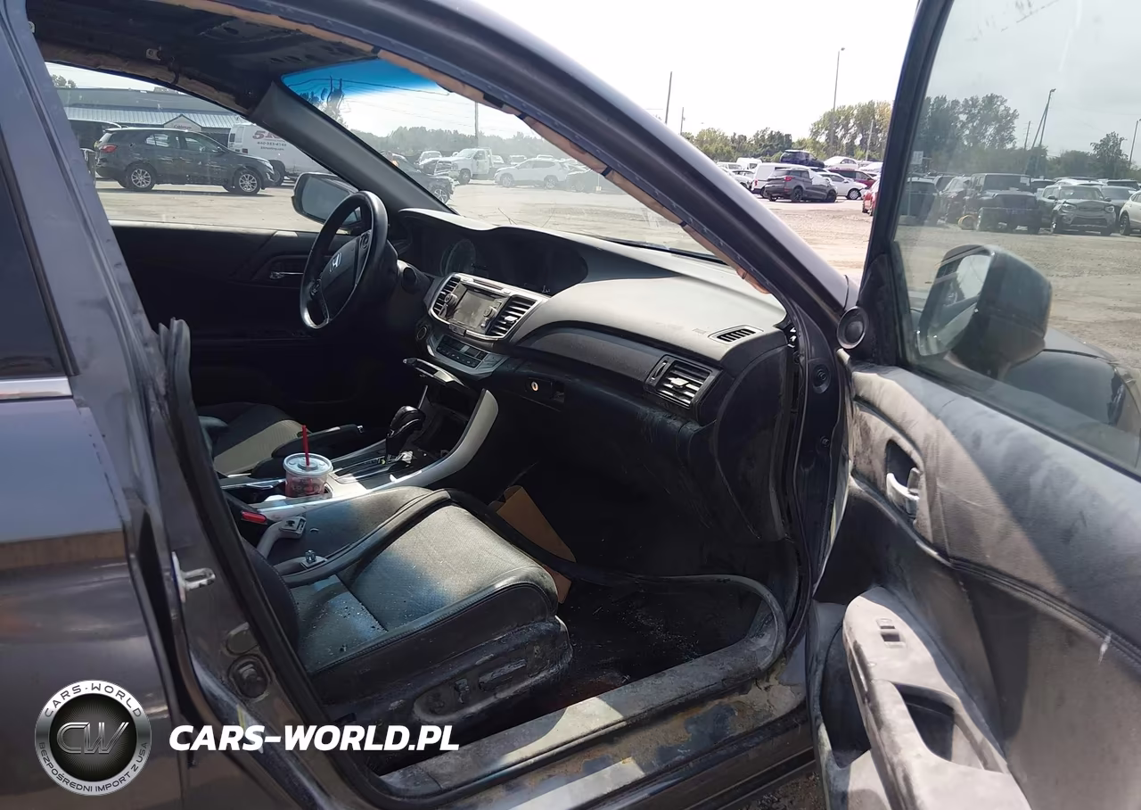 2013 Honda Accord Ex-L V-6 VIN:1HGCR3F88DA011038 - 5