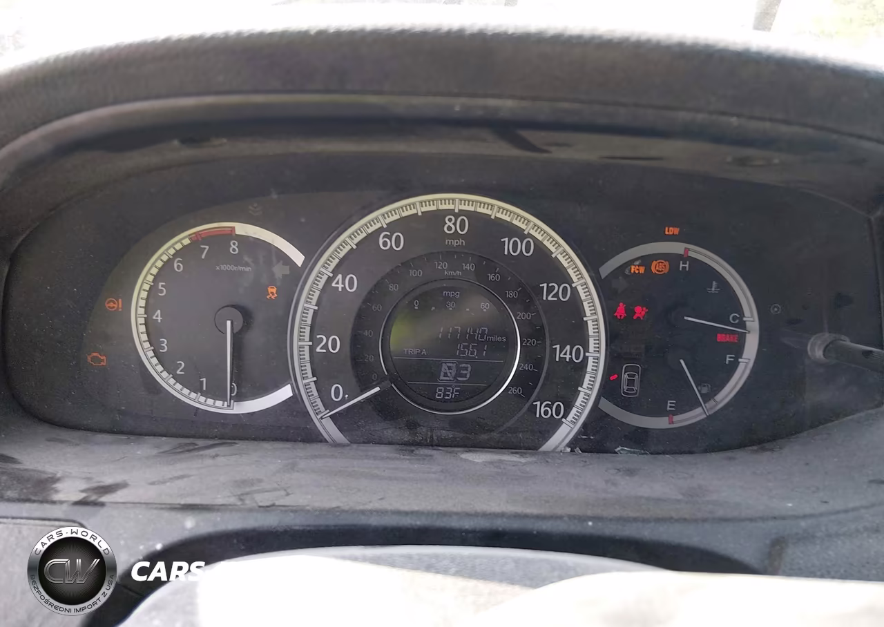 2013 Honda Accord Ex-L V-6 VIN:1HGCR3F88DA011038 - 7