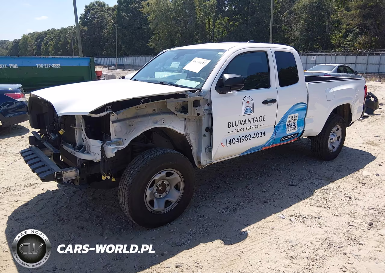 2020 Toyota Tacoma Sr VIN:5TFRX5GN0LX176530 - 2