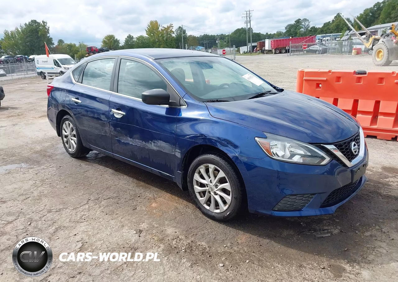 2019 Nissan Sentra Sv VIN:3N1AB7APXKY422436 - 1