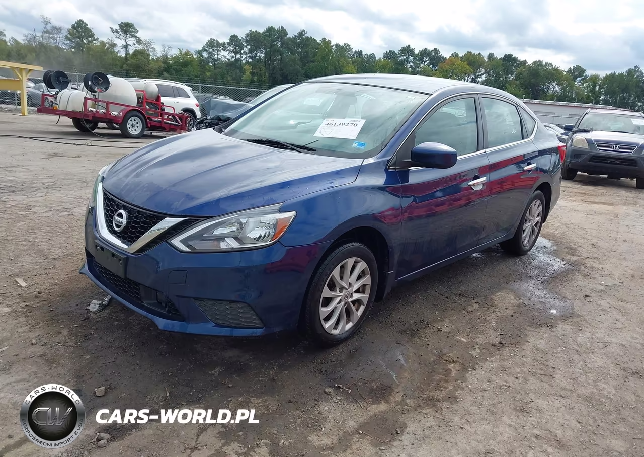 2019 Nissan Sentra Sv VIN:3N1AB7APXKY422436 - 2