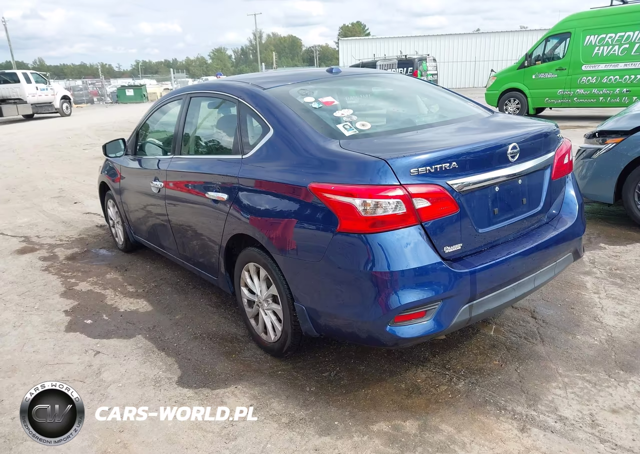 2019 Nissan Sentra Sv VIN:3N1AB7APXKY422436 - 3