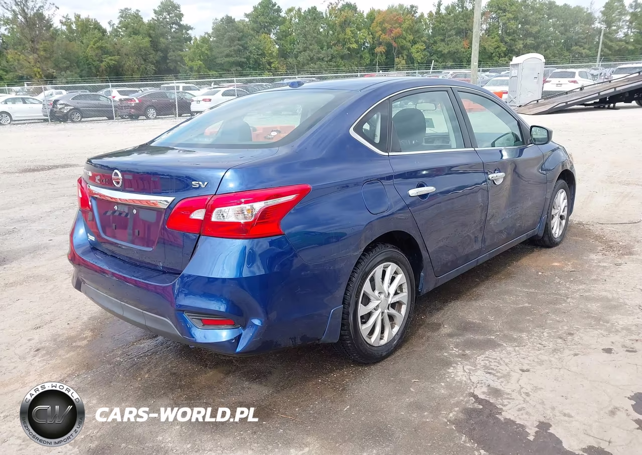 2019 Nissan Sentra Sv VIN:3N1AB7APXKY422436 - 4