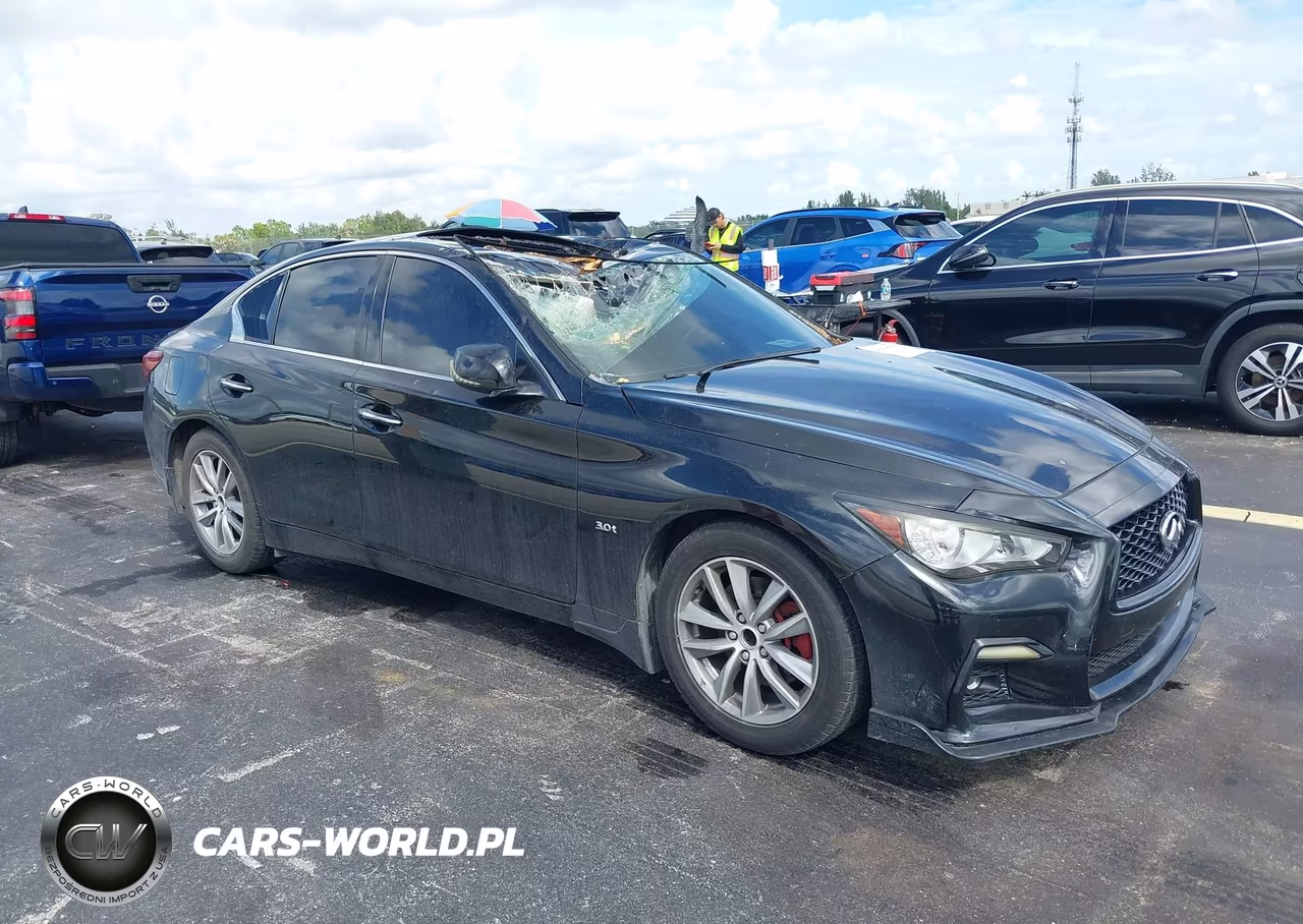 2019 Infiniti Q50 3.0T Luxe VIN:JN1EV7AP2KM516015 - 1