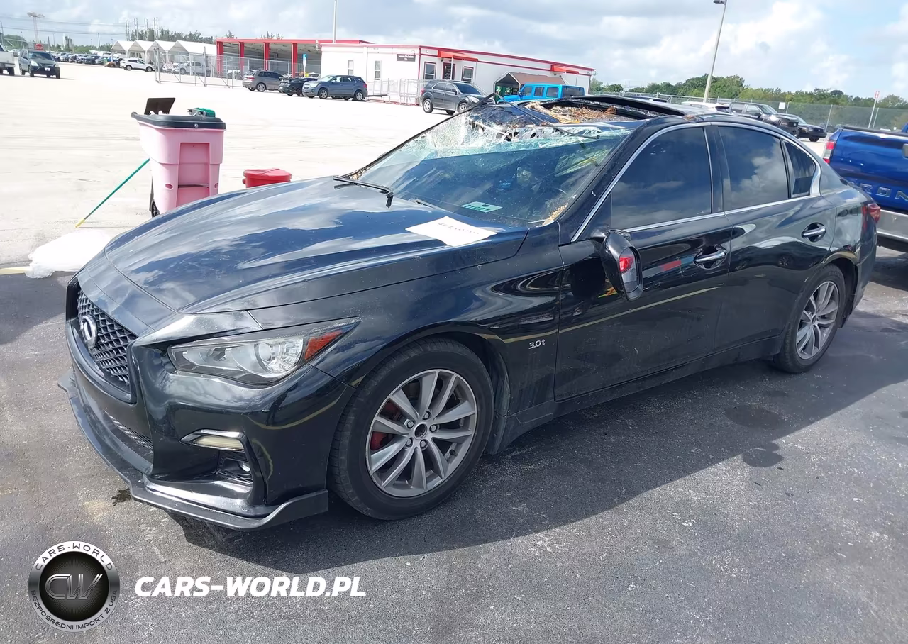 2019 Infiniti Q50 3.0T Luxe VIN:JN1EV7AP2KM516015 - 2