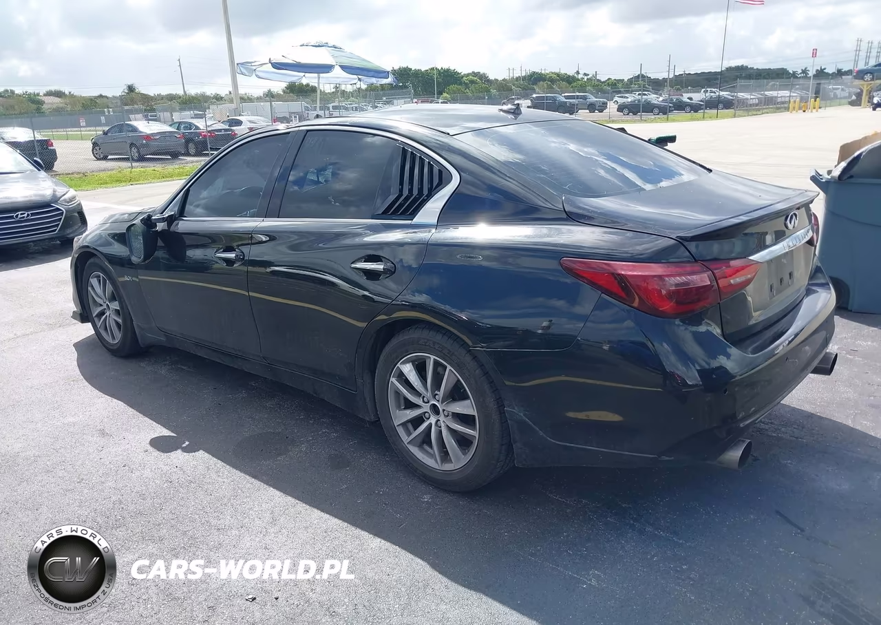 2019 Infiniti Q50 3.0T Luxe VIN:JN1EV7AP2KM516015 - 3