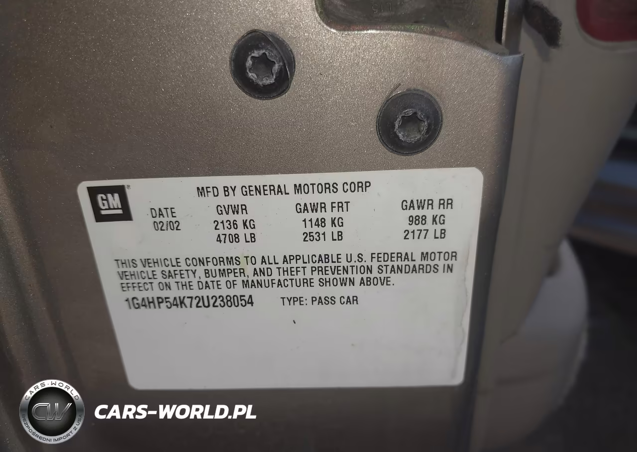 2002 Buick Lesabre Custom VIN:1G4HP54K72U238054 - 9