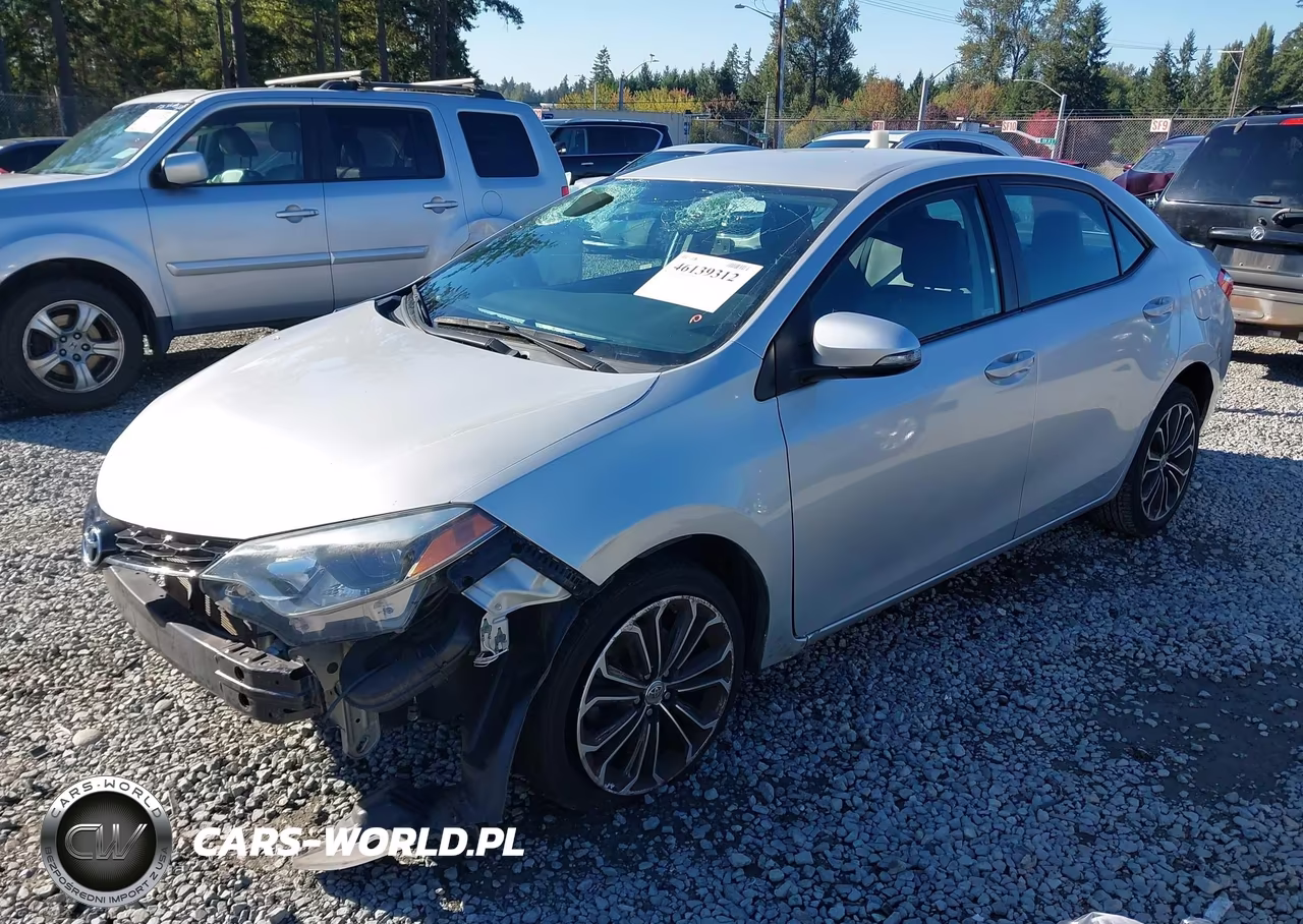 2016 Toyota Corolla S Plus VIN:5YFBURHE9GP515628 - 2