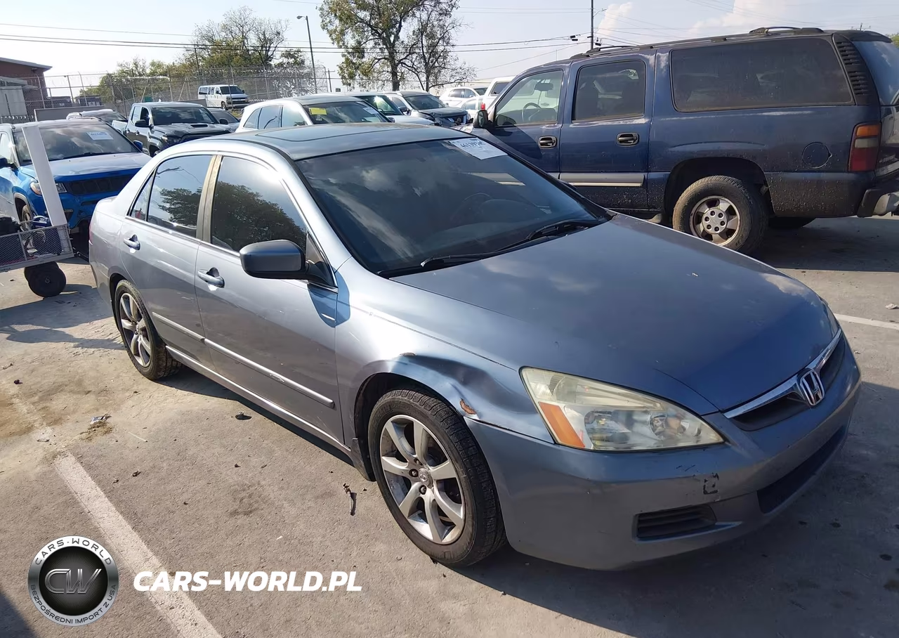 2007 Honda Accord 2.4 Ex VIN:1HGCM56897A104536 - 1