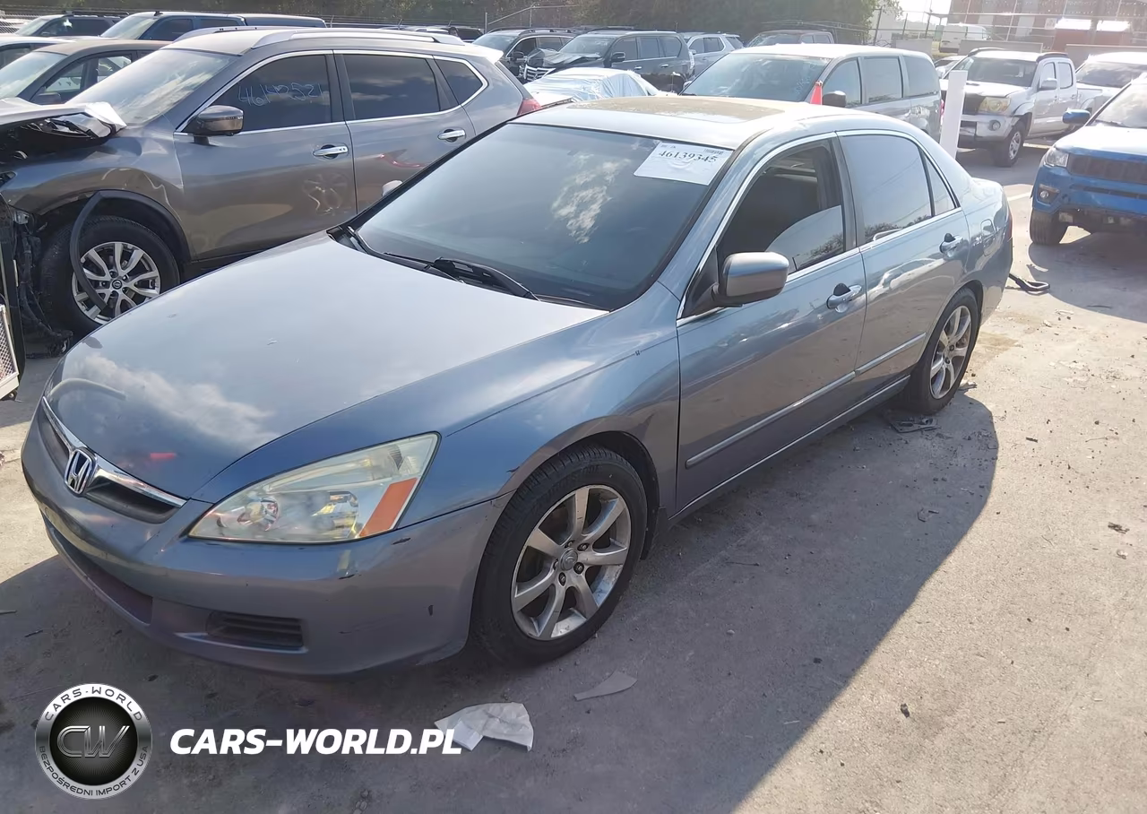 2007 Honda Accord 2.4 Ex VIN:1HGCM56897A104536 - 2
