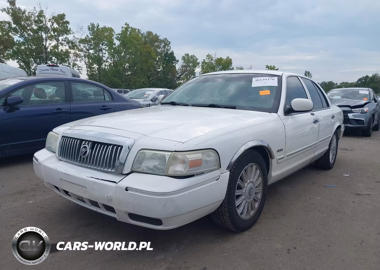 2011 Mercury Grand Marquis Ls (Fleet Only) VIN:2MEBM7FV6BX611095 - 2