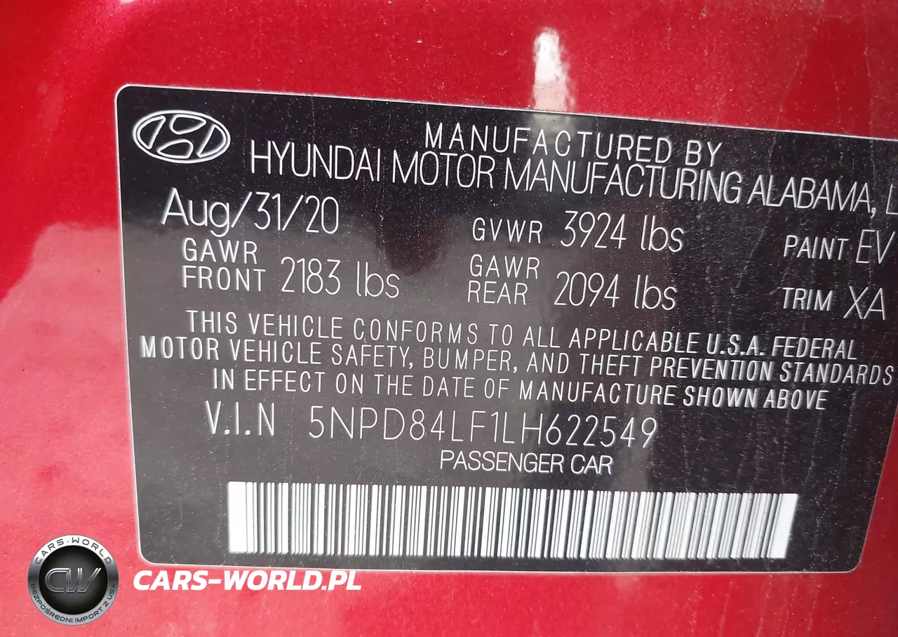 2020 Hyundai Elantra Value Edition VIN:5NPD84LF1LH622549 - 9