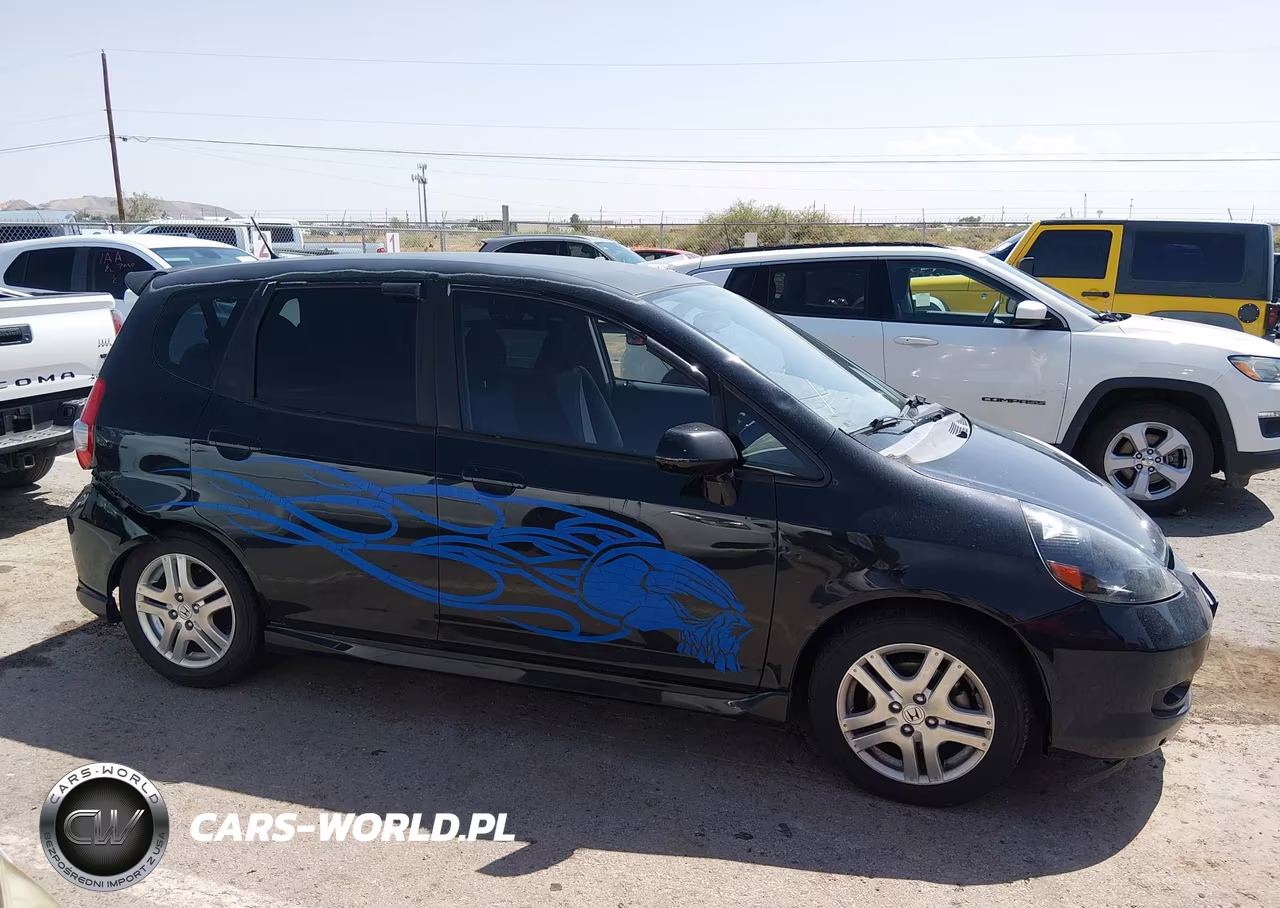 2007 Honda Fit Sport VIN:JHMGD38657S051200 - 13
