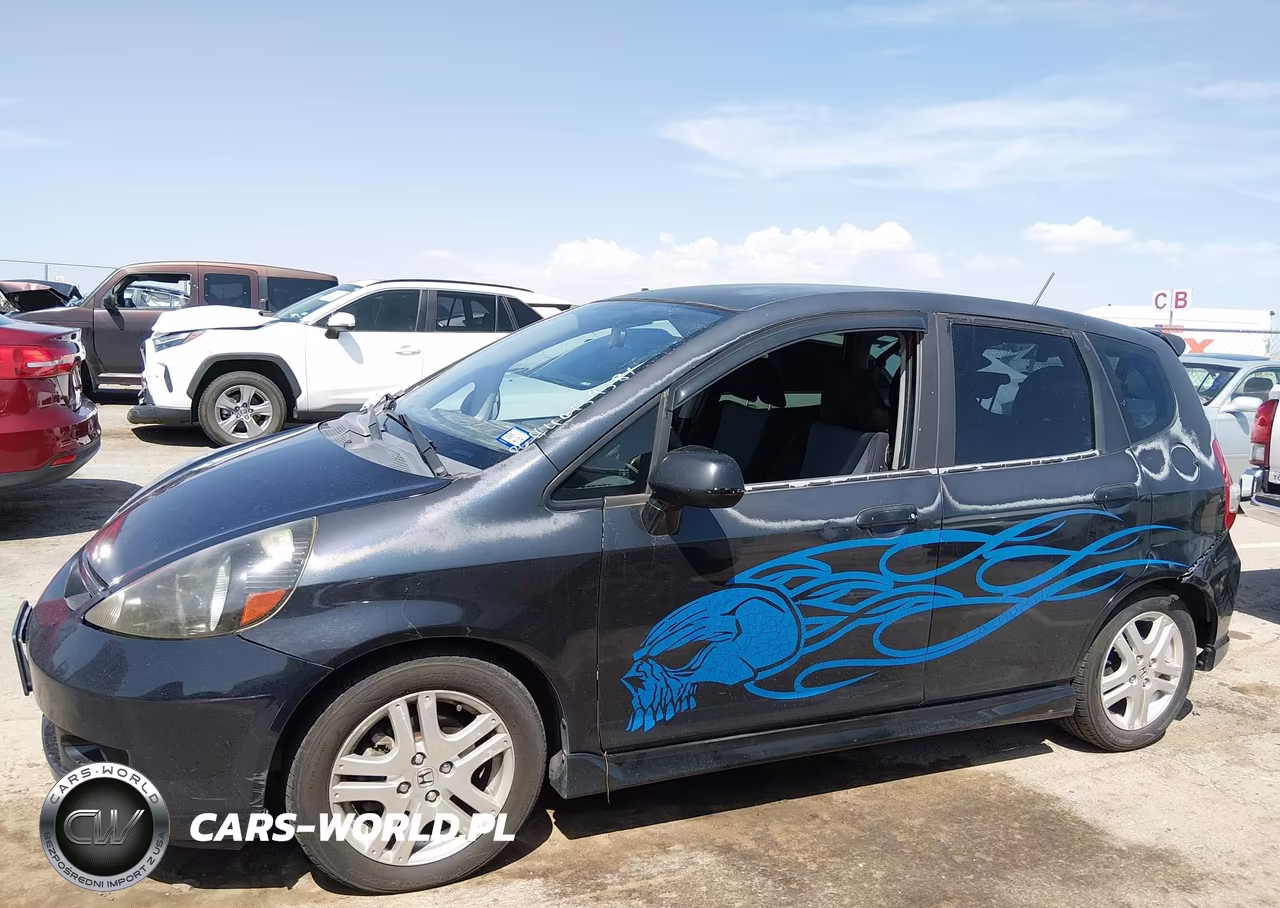 2007 Honda Fit Sport VIN:JHMGD38657S051200 - 14