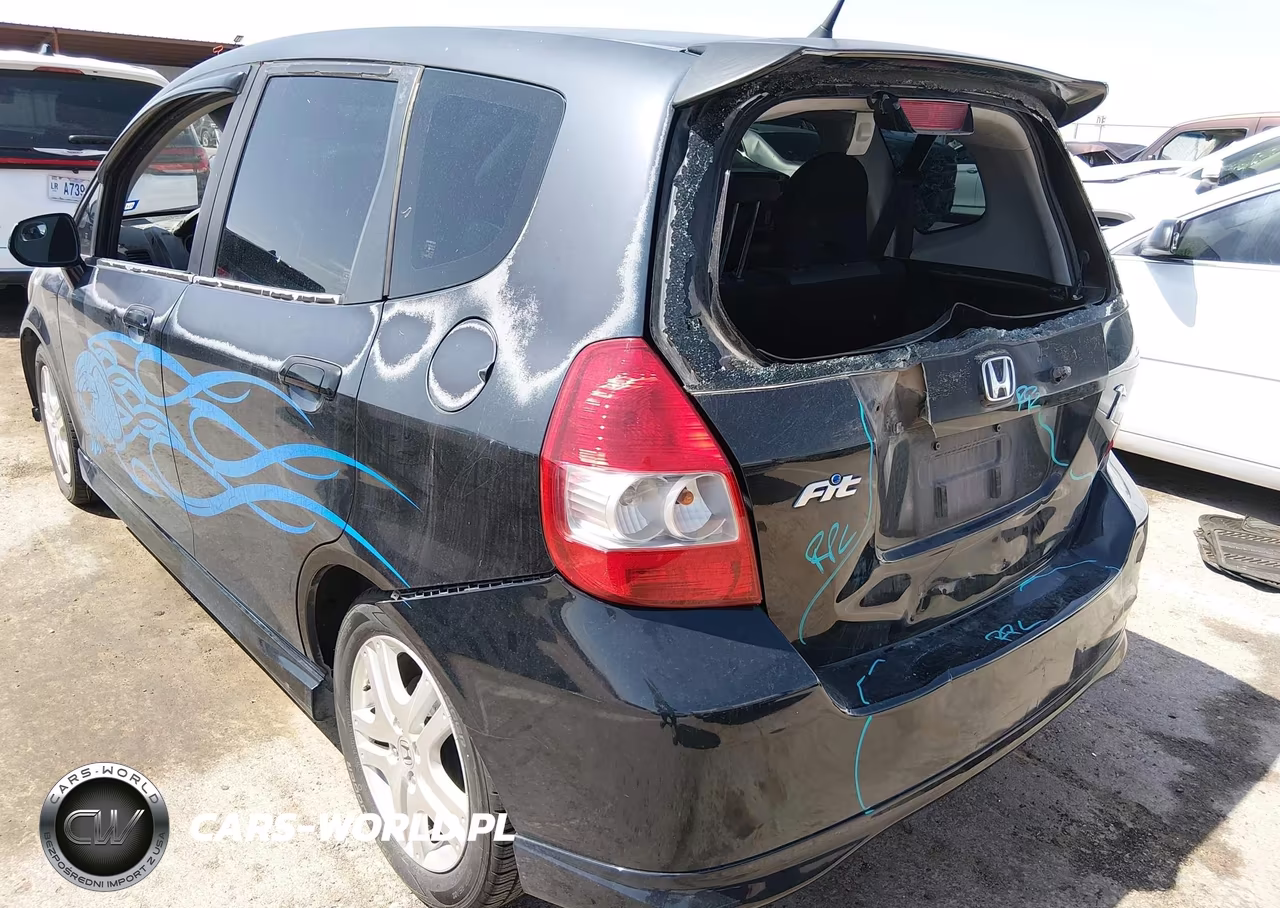 2007 Honda Fit Sport VIN:JHMGD38657S051200 - 6