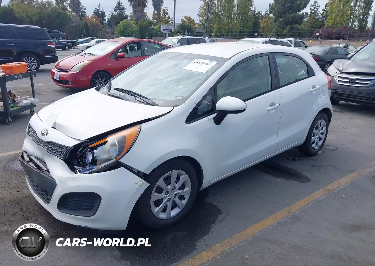 2014 Kia Rio Lx VIN:KNADM5A37E6372142 - 2