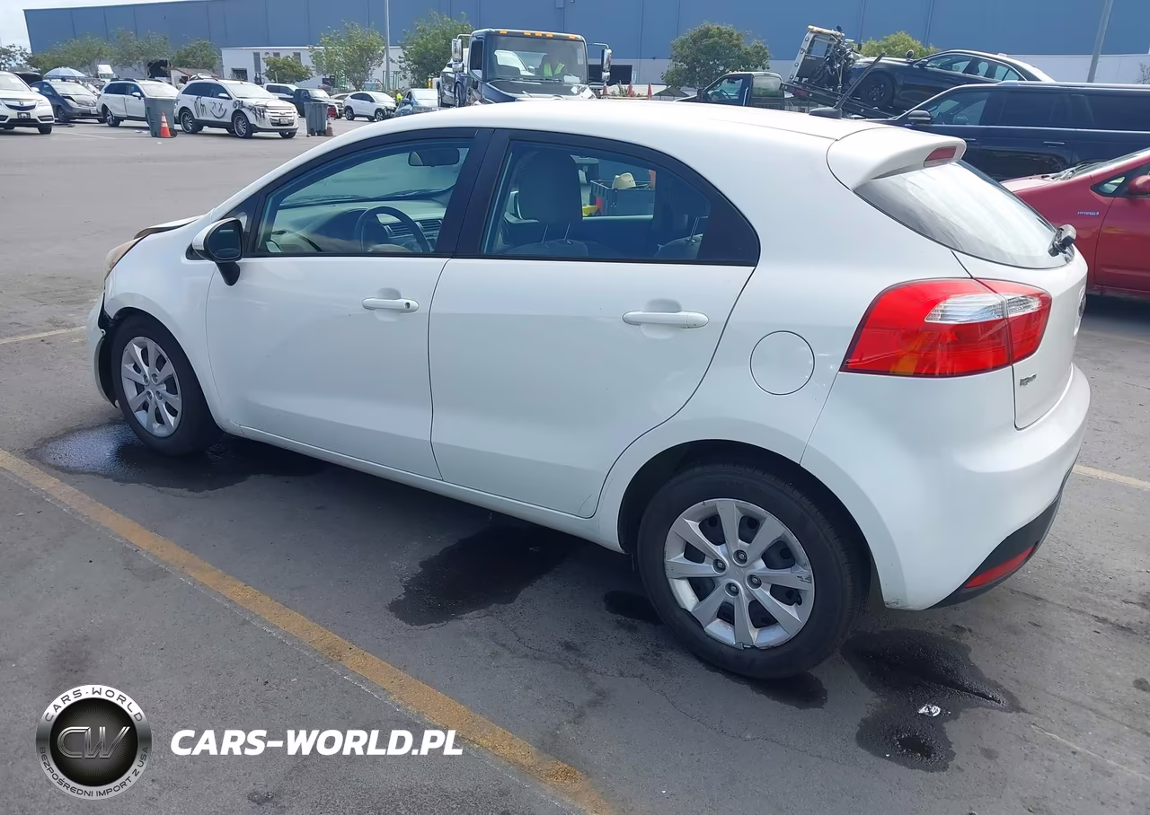 2014 Kia Rio Lx VIN:KNADM5A37E6372142 - 3