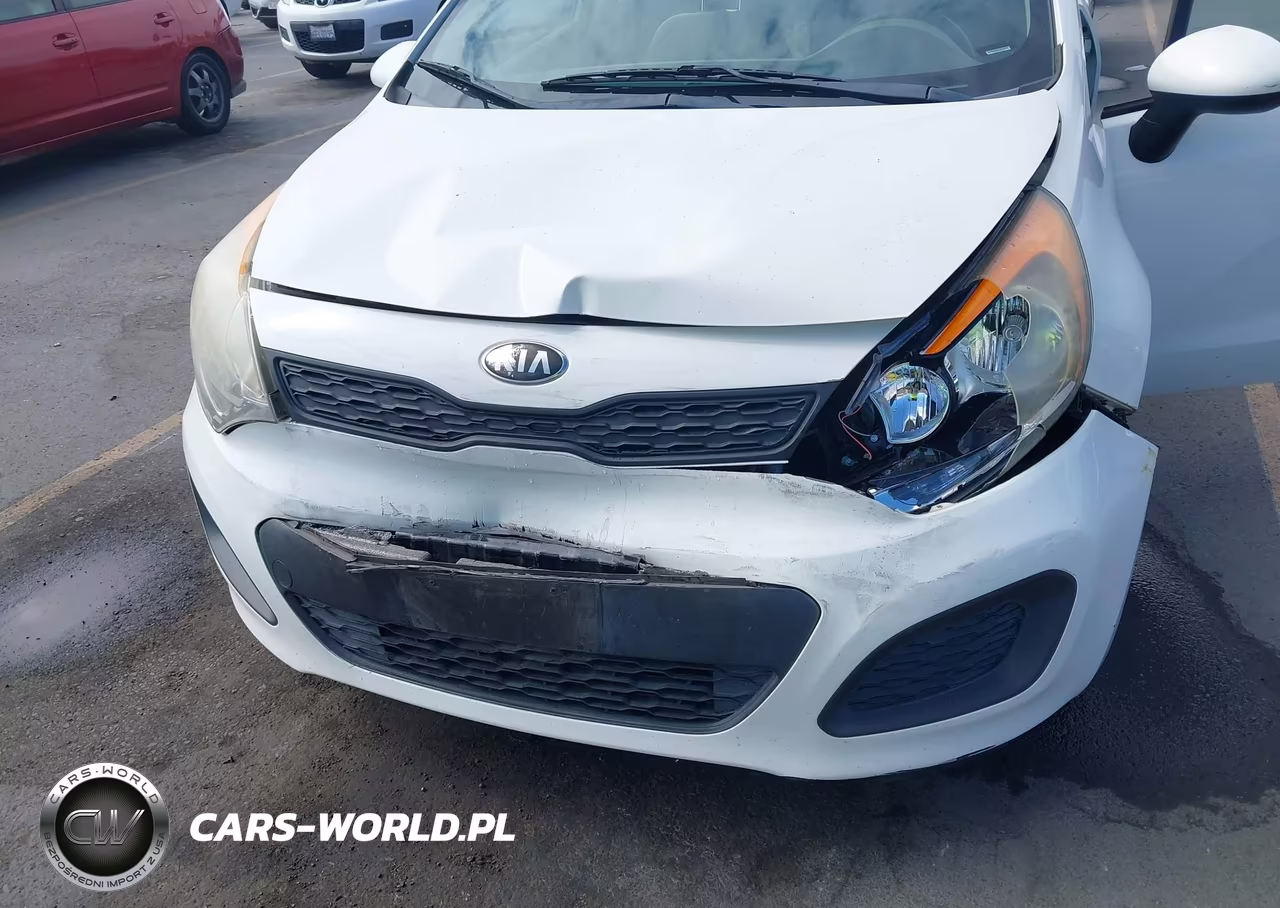 2014 Kia Rio Lx VIN:KNADM5A37E6372142 - 6