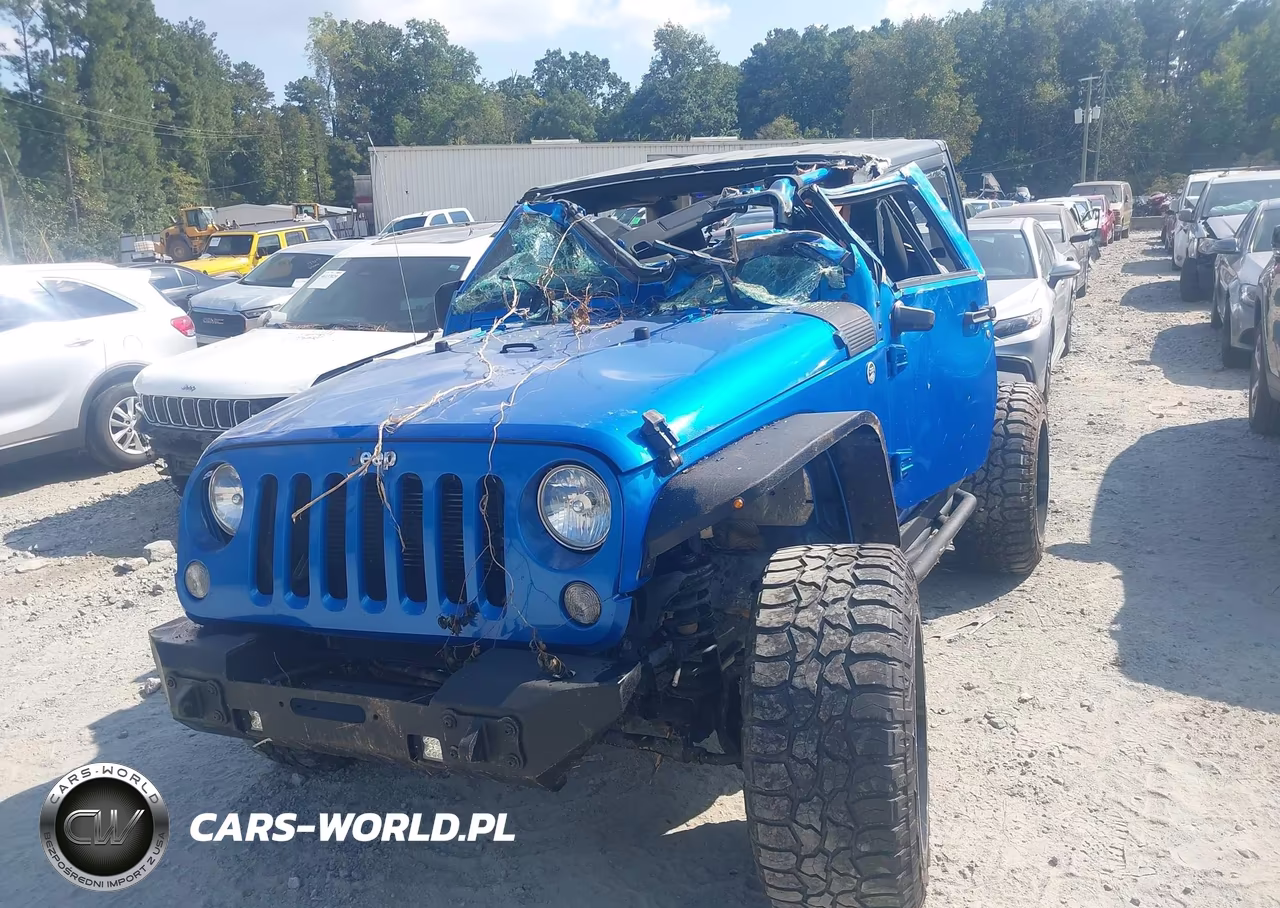 2015 Jeep Wrangler Sport VIN:1C4AJWAG8FL676025 - 2