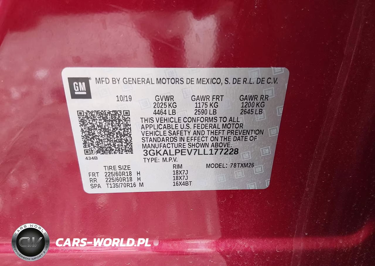 2020 GMC Terrain Fwd Slt VIN:3GKALPEV7LL177228 - 9