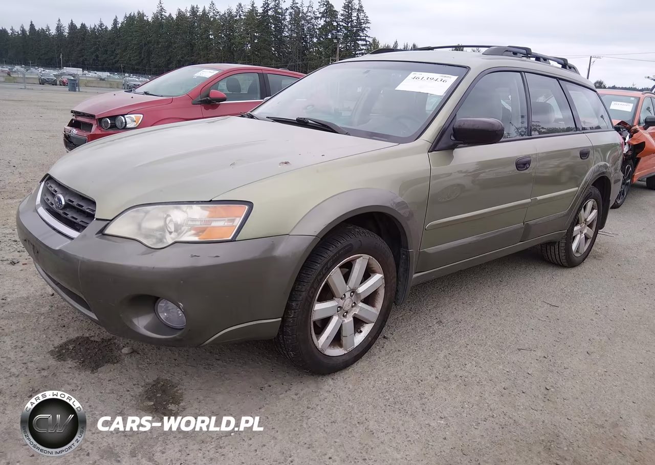 2007 Subaru Outback 2.5I VIN:4S4BP61C177332381 - 2