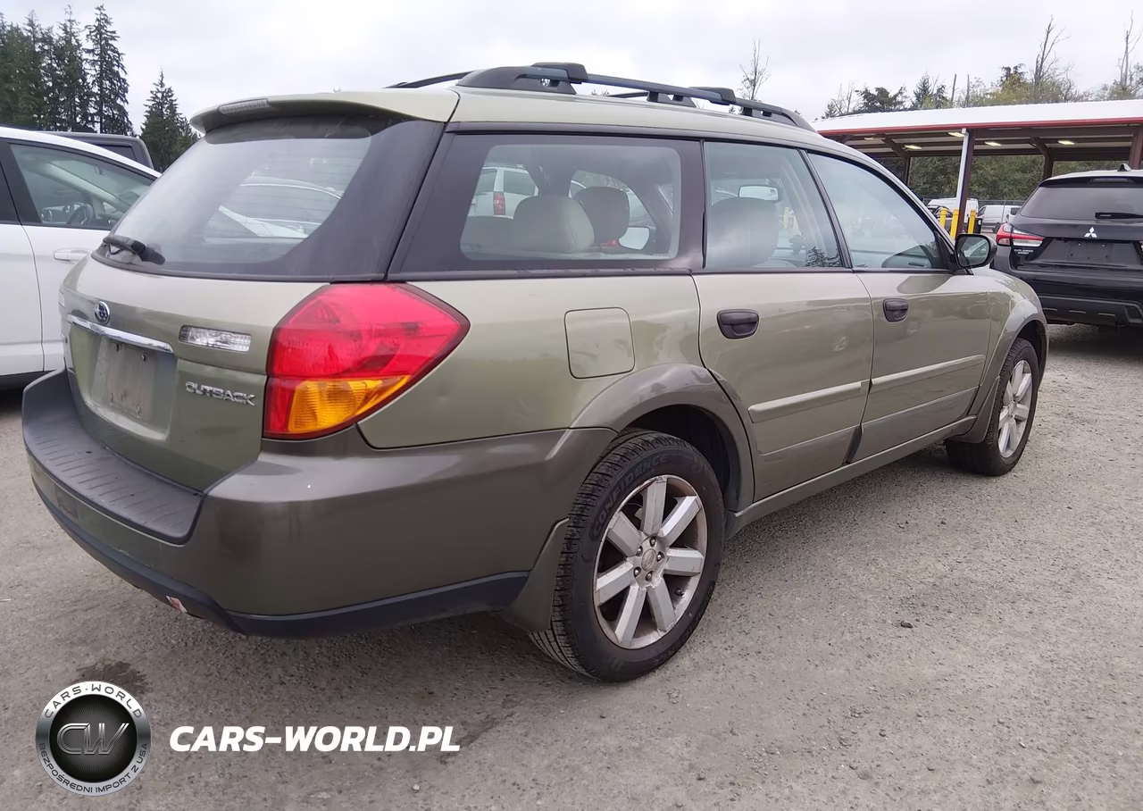 2007 Subaru Outback 2.5I VIN:4S4BP61C177332381 - 4