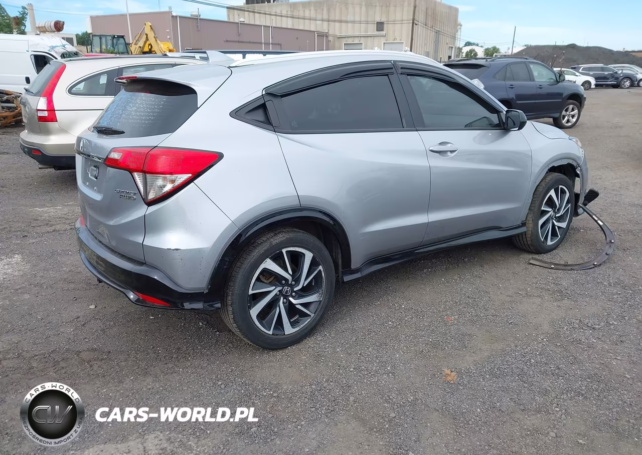 2020 Honda Hr-V Awd Sport VIN:3CZRU6H19LG701447 - 4