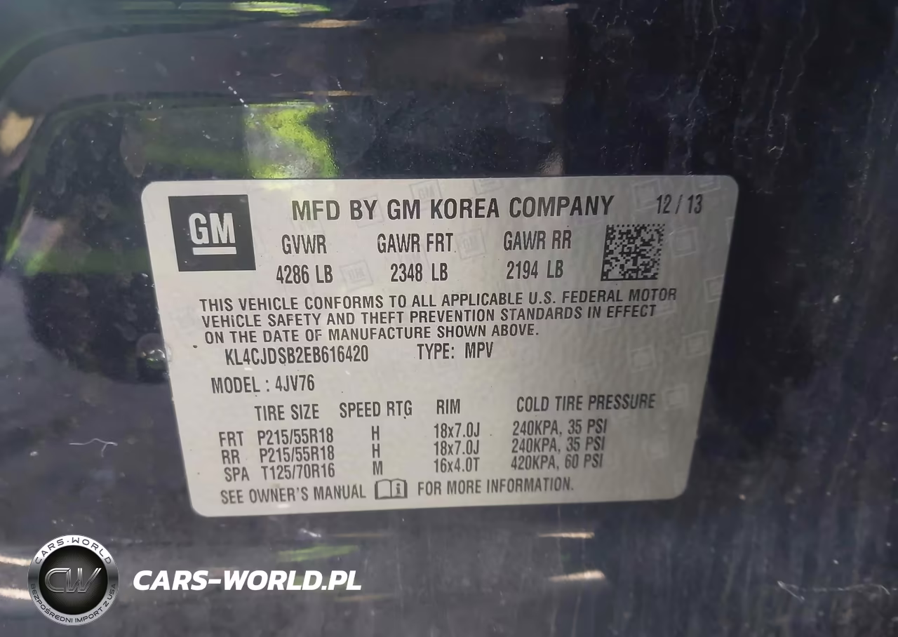 2014 Buick Encore Premium VIN:KL4CJDSB2EB616420 - 9