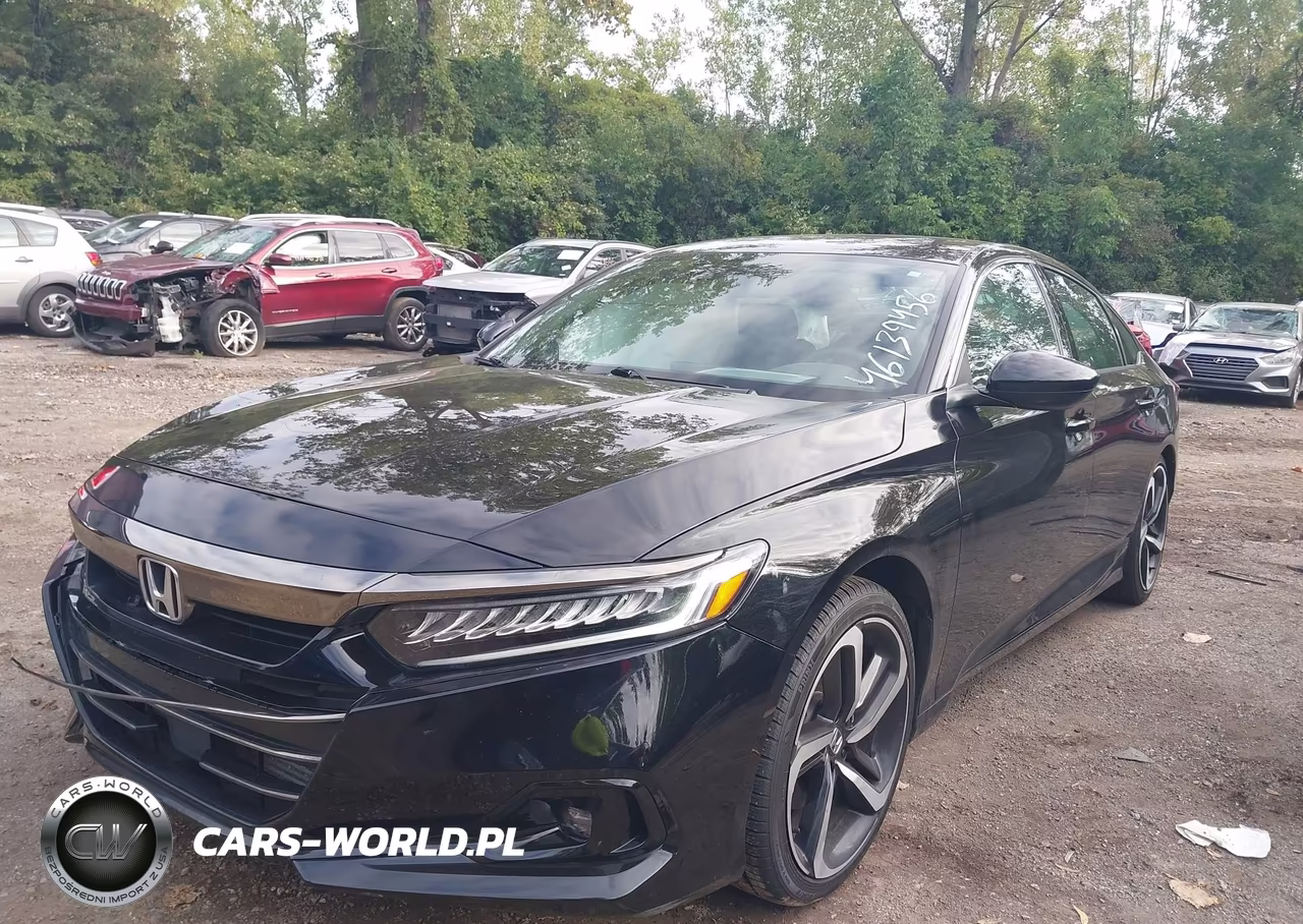2022 Honda Accord Sport VIN:1HGCV1F3XNA070422 - 2