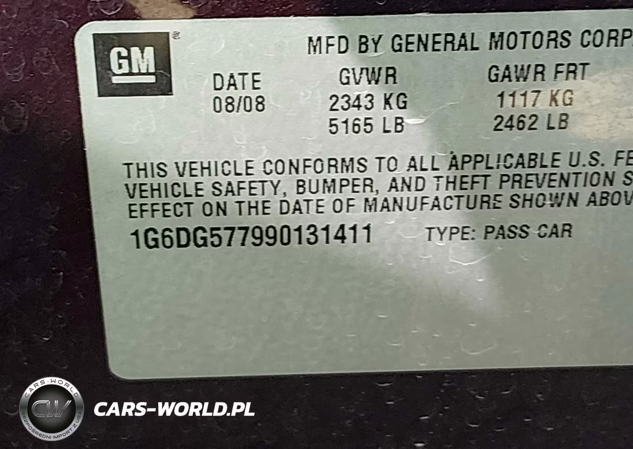 2009 Cadillac Cts Standard VIN:1G6DG577990131411 - 9