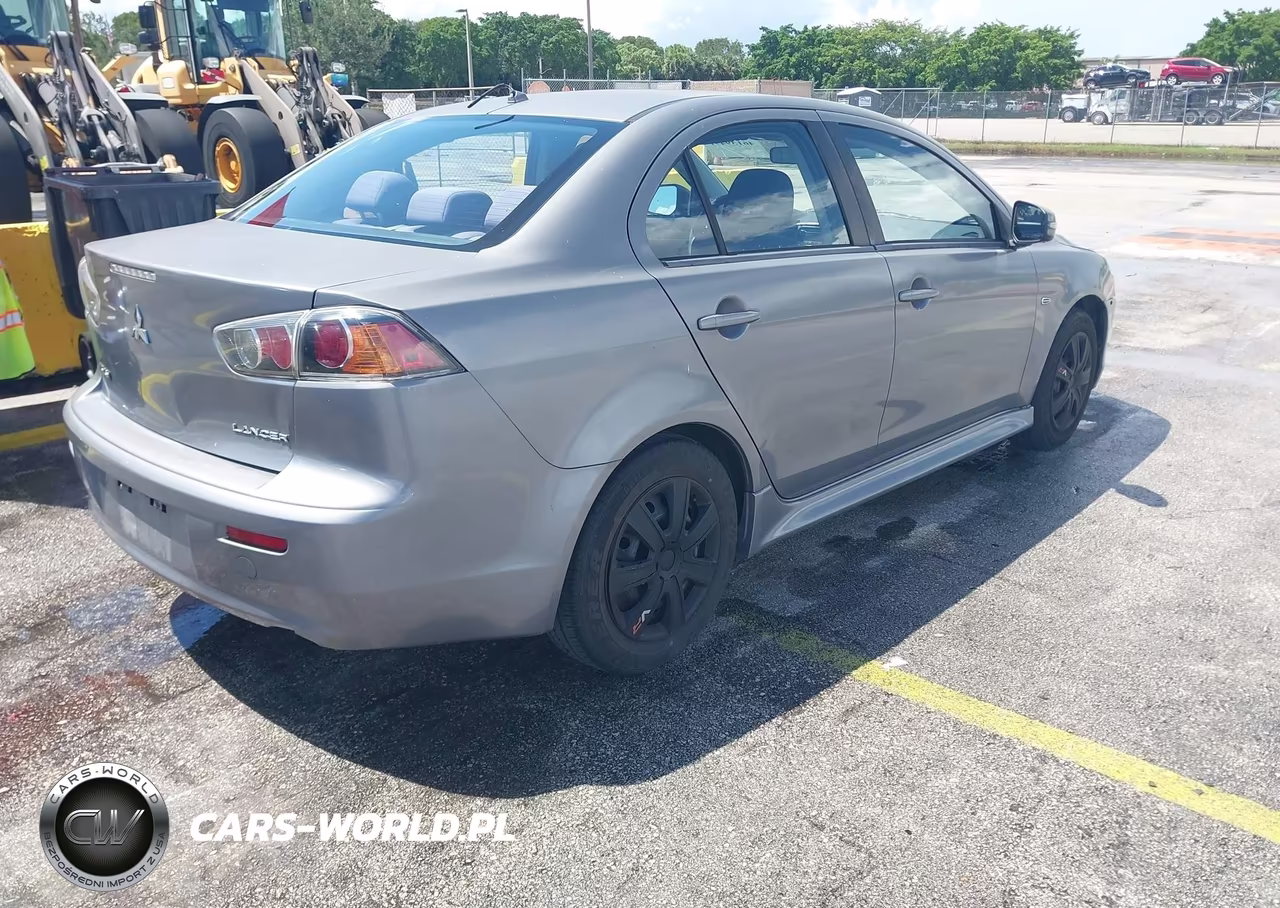 2015 Mitsubishi Lancer Es VIN:JA32U2FU5FU003804 - 4