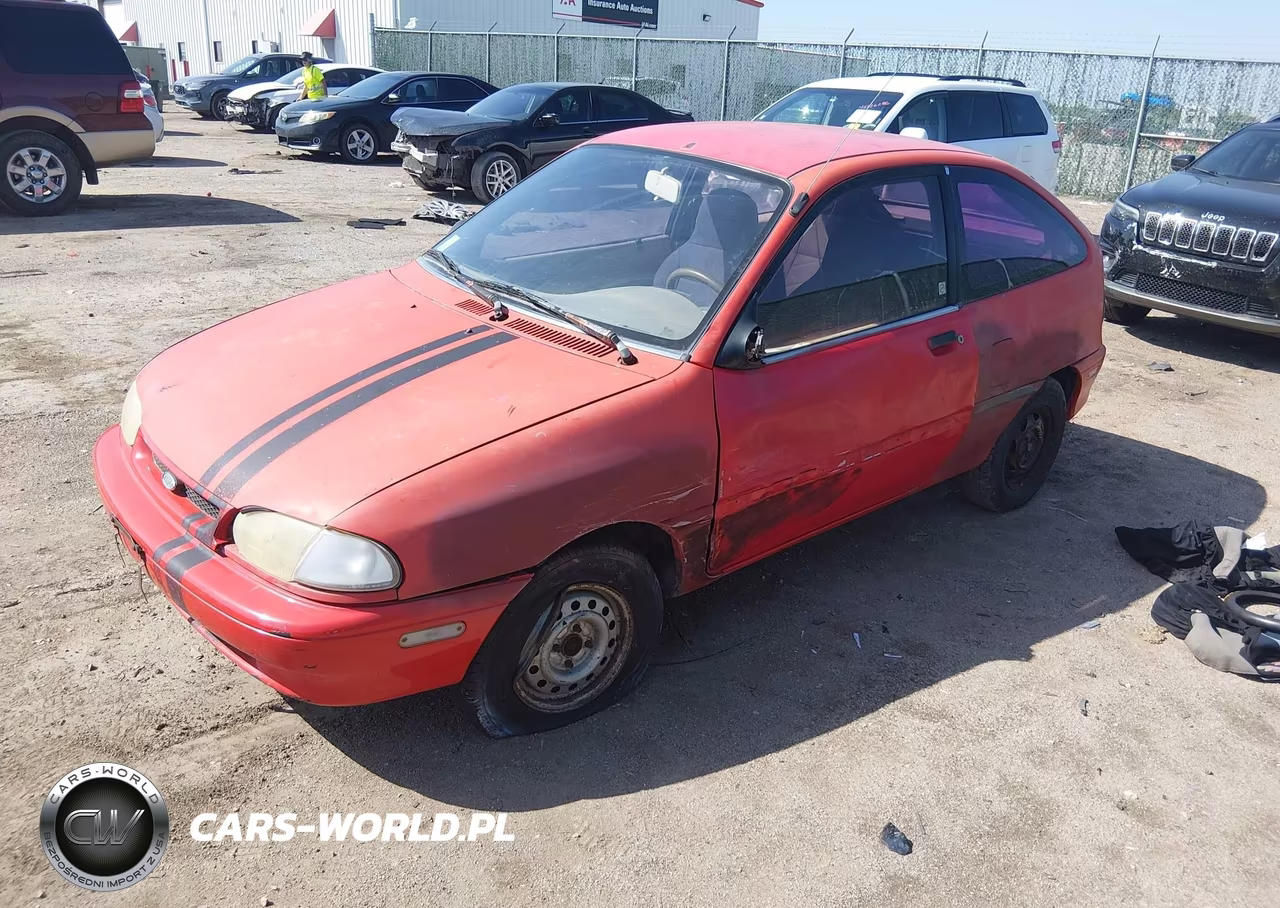 1994 Ford Aspire VIN:KNJLT05H1R6106273 - 2