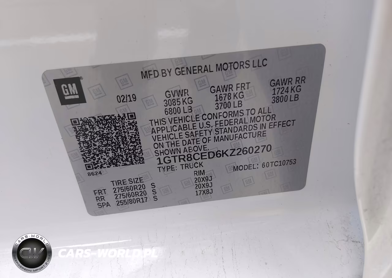 2019 GMC Sierra 1500 Elevation VIN:1GTR8CED6KZ260270 - 9