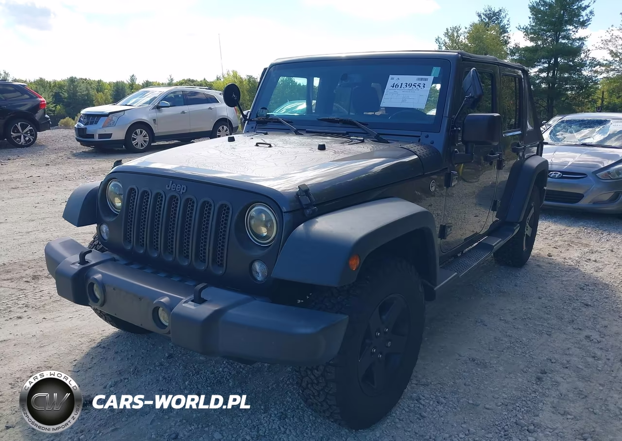 2017 Jeep Wrangler Unlimited Big Bear 4X4 VIN:1C4BJWDG2HL665296 - 2