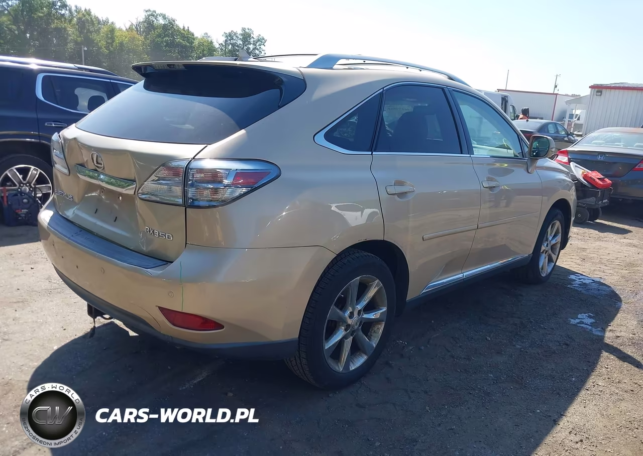 2010 Lexus Rx 350 VIN:2T2ZK1BA4AC021904 - 4