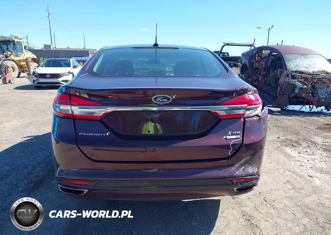 2017 Ford Fusion Se VIN:3FA6P0T94HR298800 - 16