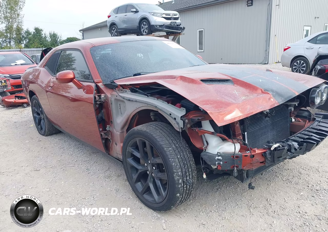 2022 Dodge Challenger Sxt VIN:2C3CDZAGXNH200215 - 1