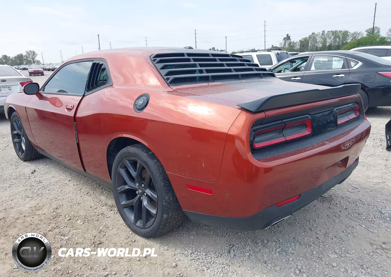 2022 Dodge Challenger Sxt VIN:2C3CDZAGXNH200215 - 3