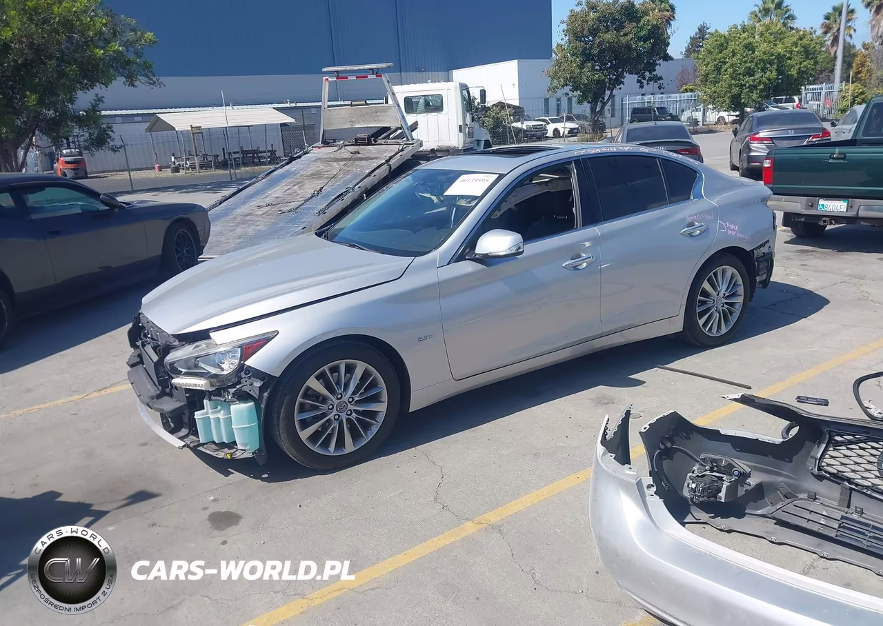 2019 Infiniti Q50 3.0T Luxe VIN:JN1EV7AP1KM517415 - 2