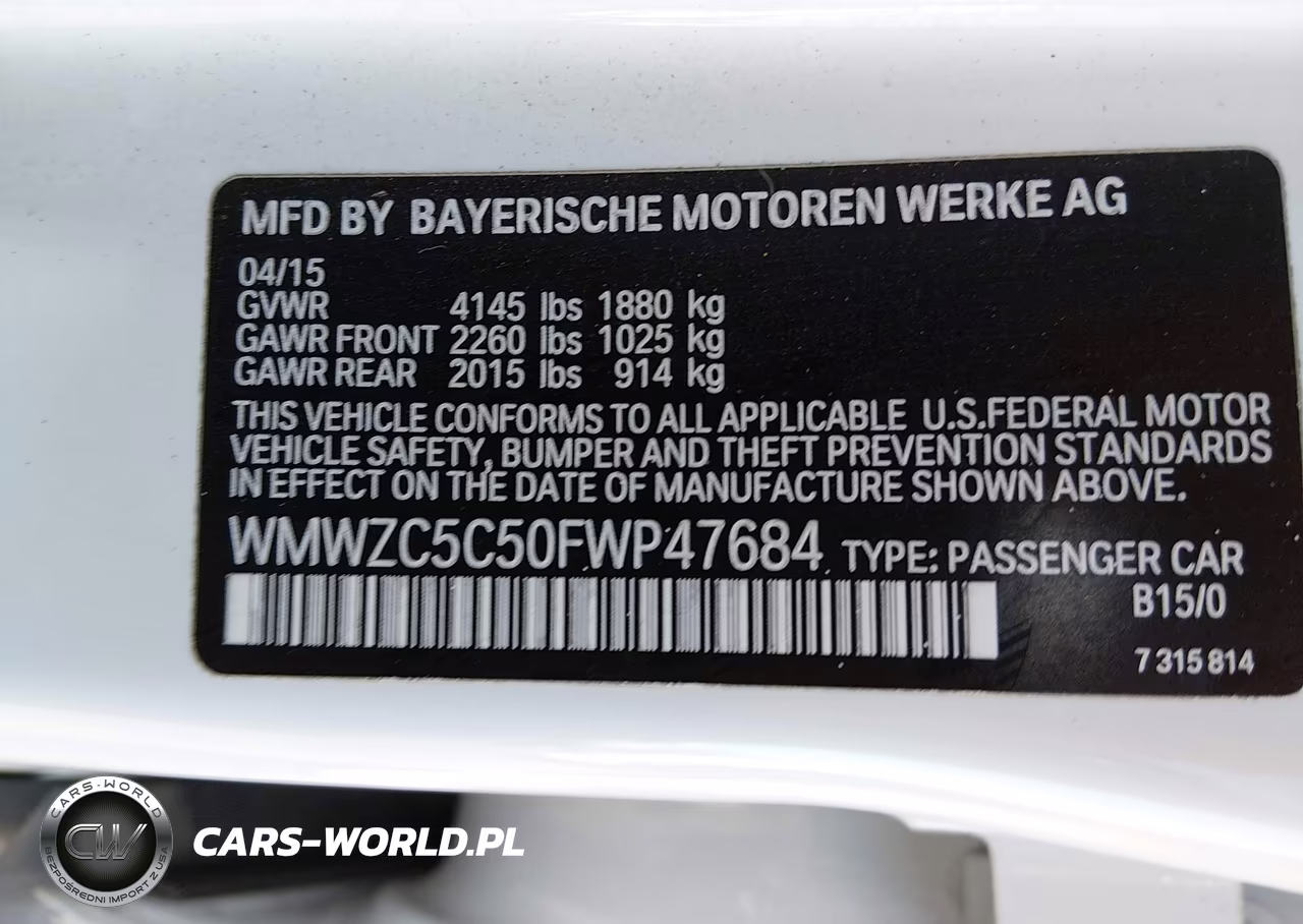 2015 Mini Countryman Cooper S VIN:WMWZC5C50FWP47684 - 9