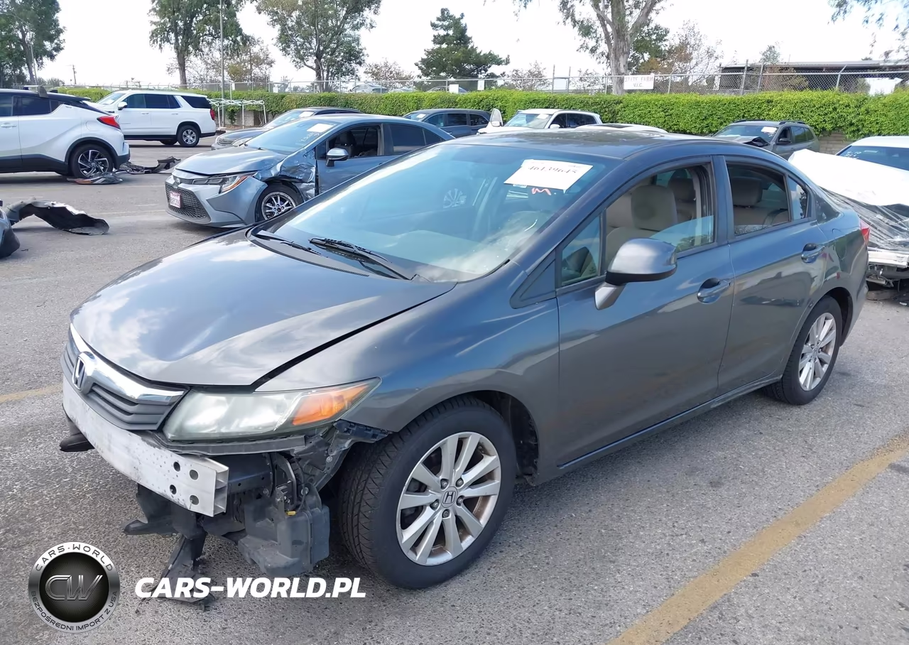 2012 Honda Civic Ex VIN:19XFB2F8XCE315588 - 2