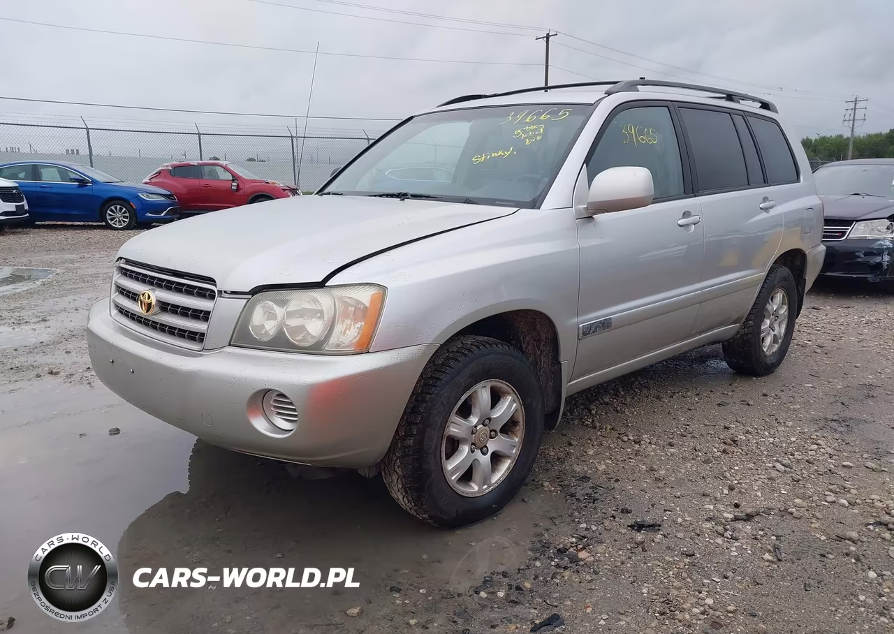 2001 Toyota Highlander V6 VIN:JTEHF21AX10029541 - 2
