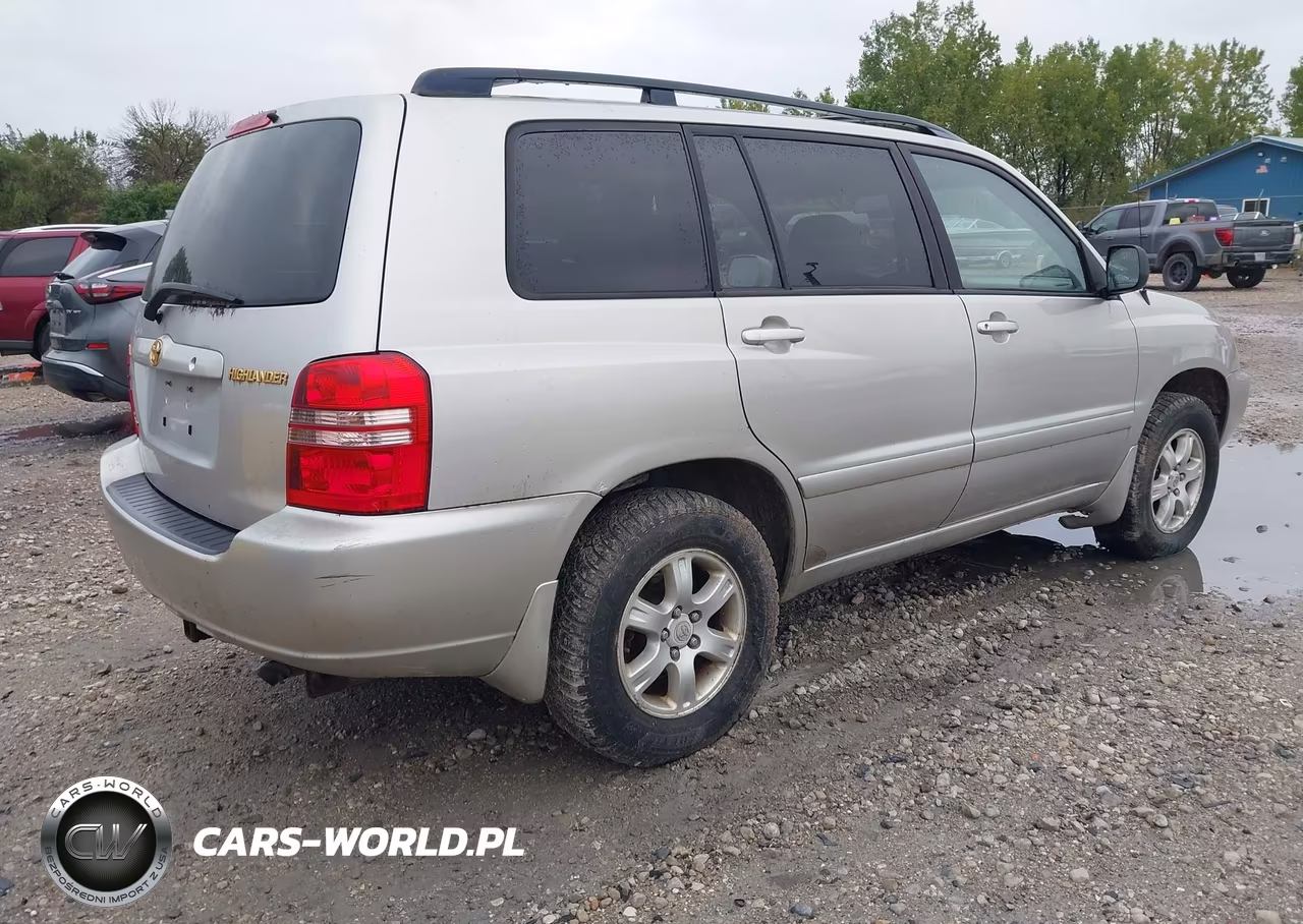 2001 Toyota Highlander V6 VIN:JTEHF21AX10029541 - 4