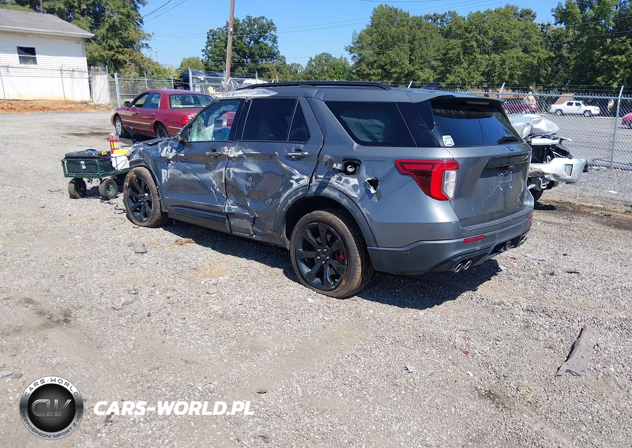 2021 Ford Explorer St VIN:1FM5K8GC3MGC22524 - 3