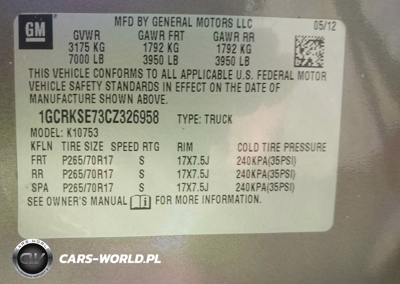 2012 Chevrolet Silverado 1500 Lt VIN:1GCRKSE73CZ326958 - 9
